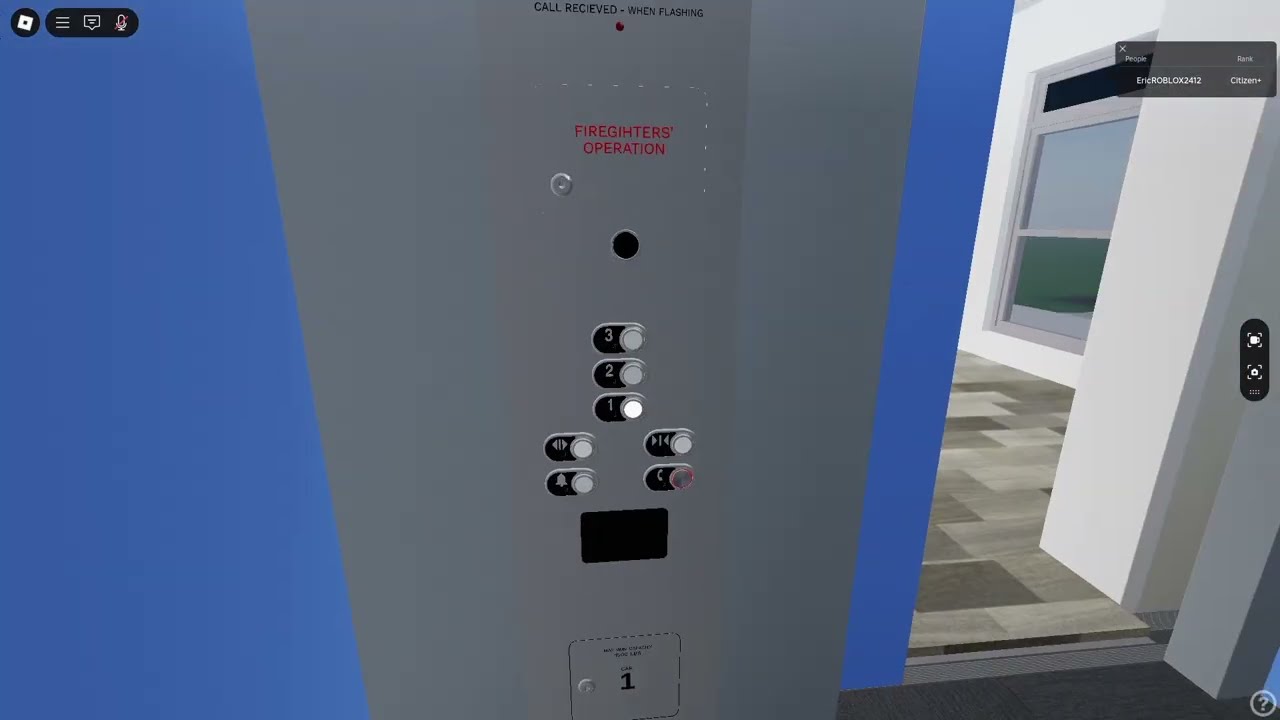 Dover (mod. Schindler HXPress) Hydraulic Elevator at Elkington Postal Service - ROBLOX City