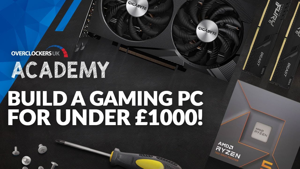 Best Gaming PC for Under £1000 in 2023 | Overclockers Academy - YouTube