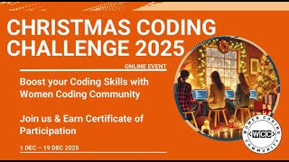Christmas Coding Challenge 2025 Kickoff: Unwrap Your Skills!