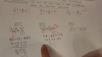 Solving Linear Equations With Cross Multiplication