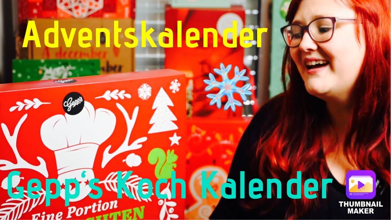ADVENTSKALENDER UNBOXING | Gepp's Koch Adventskalender 2024 || Das kann schmecken?!