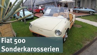 Fiat 500 Sonderkarosserien + Modellfamilie Fiat 500 Cabrio Oldtimer
