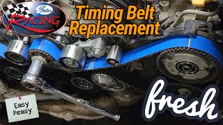 V7: Subaru 2.5L Wrx Sti D.i.Y. Timing Belt Installation & other Components Easy Step Procedure. How To Change A Subaru Dohc Ej20 Ej25 Timing Belt