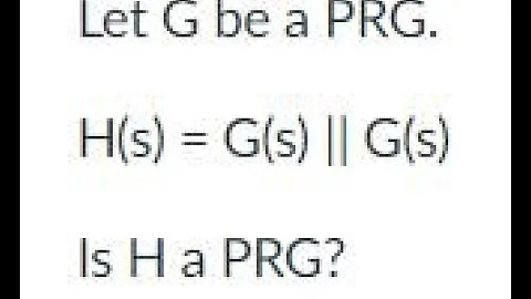 Master the Pseudo Random Generator (PRG) with this Quiz