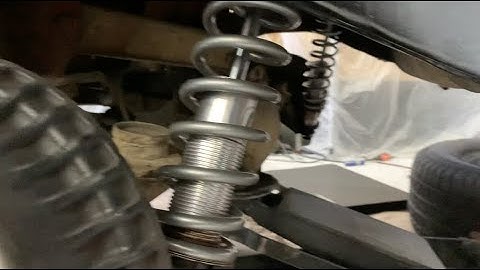 INSTALLED REAR QA1 COILOVERS