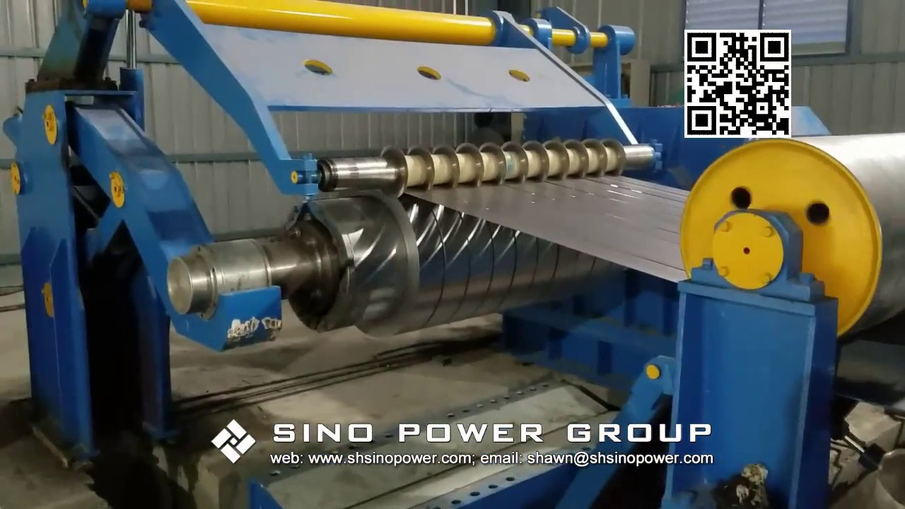 6-SP0.3-3.5x1600 CR metal slitting machine coil slitting line slitter steel