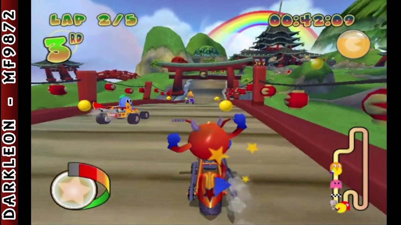 GameCube - Pac-Man World Rally © 2006 Namco Bandai Games - Gameplay ...