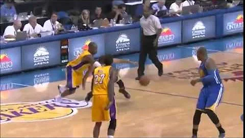 Kobe Gives Curry Respect After Draining Long Three