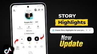 How To Add Story Highlights On Tiktok Profile | TikTok Story Highlights Update