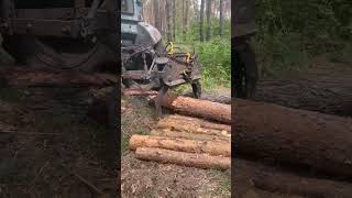 Practical Solution on a Tractor – Hydraulic Log Grapple