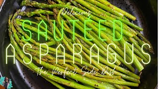 HOW TO COOK FRESH ASPARAGUS | STOVETOP | QUICK & EASY SIDE DISH