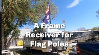 A Frame Receiver for Flag Poles and Starlink | Globetrotter Airstream by wandering WandA 291 views 1 month ago 6 minutes, 30 seconds