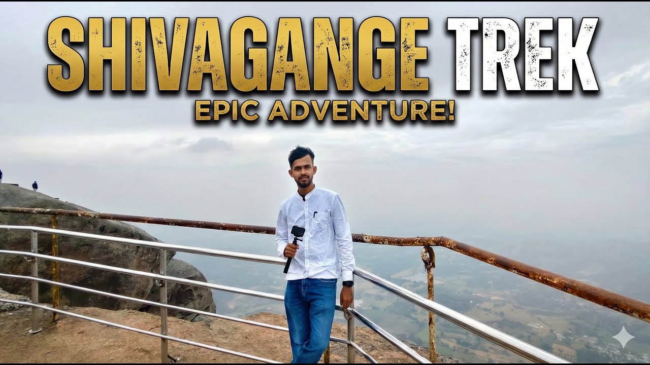 Shivagange Hill Trek | Hidden Gem Near Bangalore | Travel Vlog