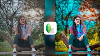 Best Snapseed Photo Editing Trick🔥| Snapseed + Lightroom Background Colour Change Effect | Snapseed