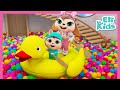 Ball pit fun more  balls fill the house  eli kids songs compilation