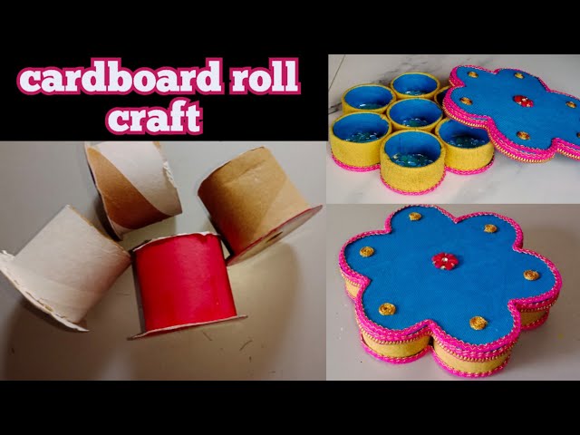 Lace Cardboard Roll Reuse Idea  Useful DIY With Lace Cardboard