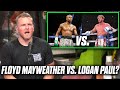 Pat McAfee Reacts To Logan Paul vs Floyd Maywether Jr Boxing Announcement