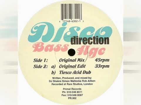 Disco Direction — Disco Direction - Bass Age