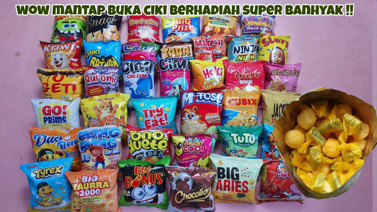 Ciki Rame Rame WOW BUKA CIKI SEBANYAK NI HADIAHNYA SUPER RAME !!! - YouTube
