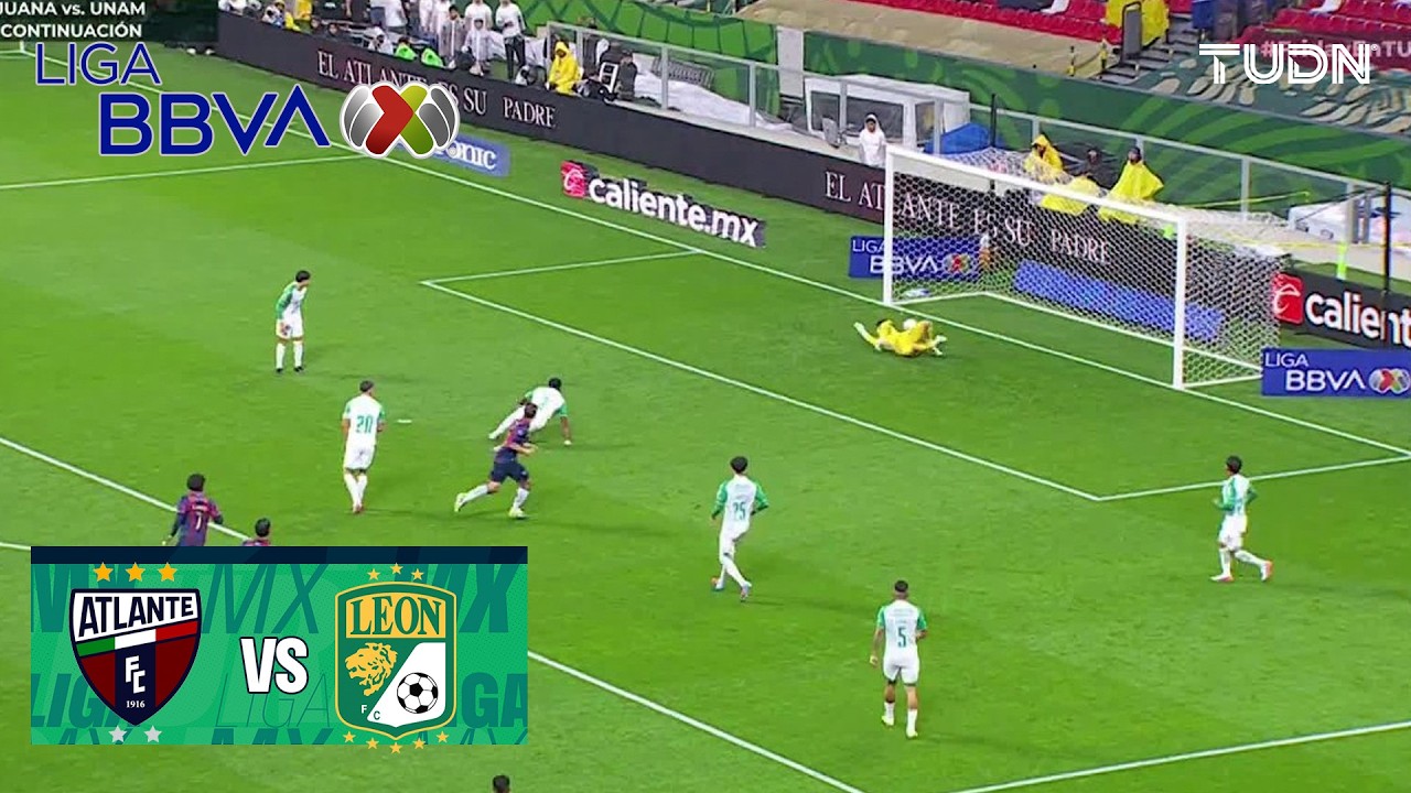 ¡POSTE! Se salva el León | Atlante vs León | Liga MX - Jornada 6 Apertura 2026 | TUDN