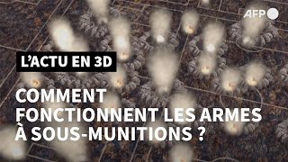 Comment Fonctionnent Les Bombes À Sous-Munitions ? Afp Animé