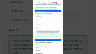 Global Trends in Population Policies and Family Planning Strategies