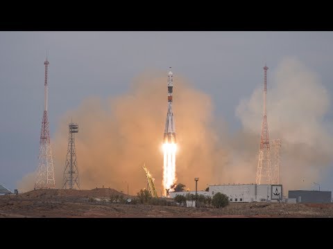 LIVE Soyuz MS-11 ISS-58 First Manned Launch Since MS-10 Failure