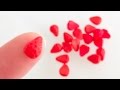 フルーツパーツ(いちご)の作り方