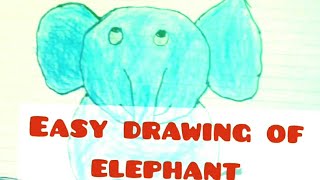 Easy Cool Elephant Drawings 1