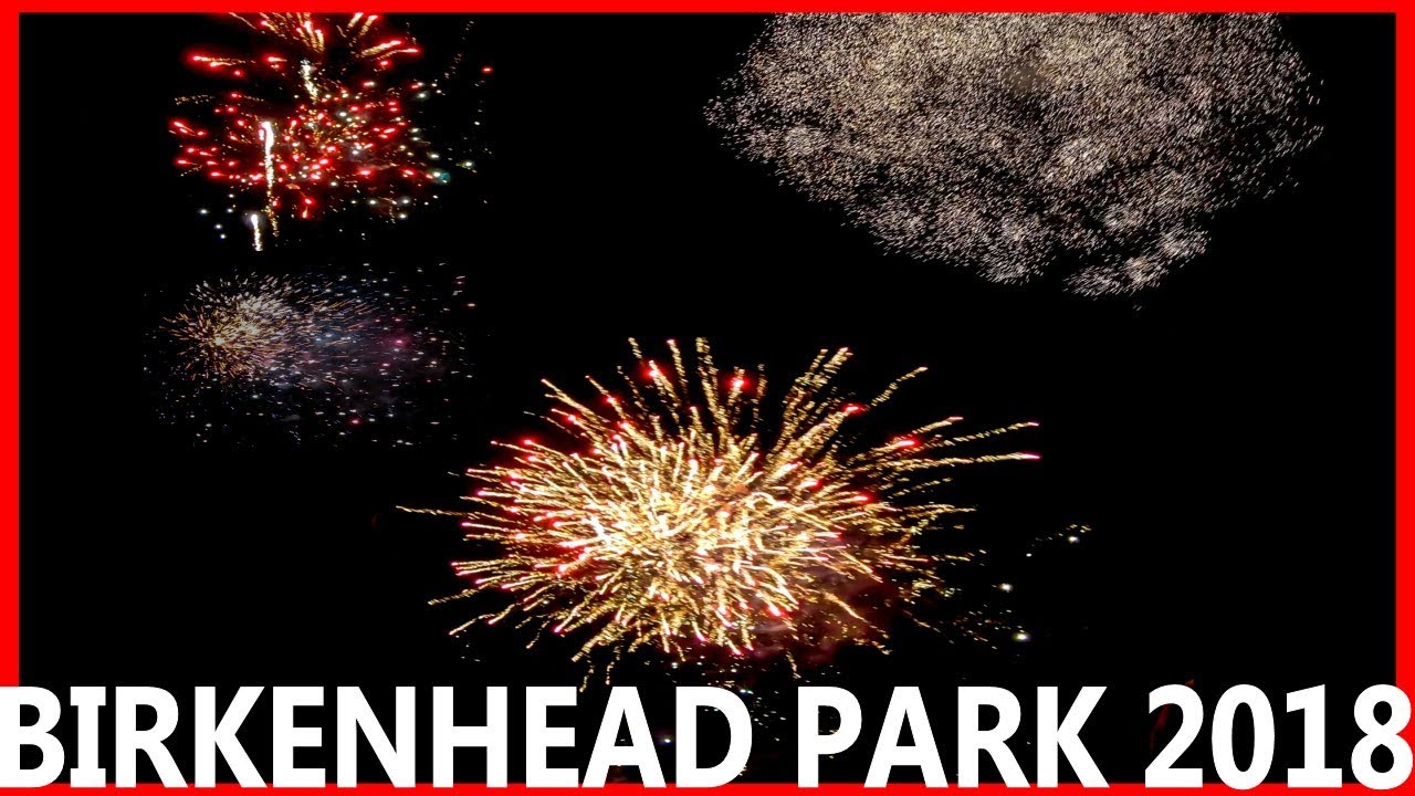 Birkenhead park Wirral Fireworks display 2018 GoPro Hero 7 Black