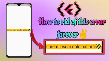 Flutter How to fix Text overflow error