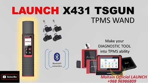 How to Use Launch TPMS with Launch Diagnose Tool