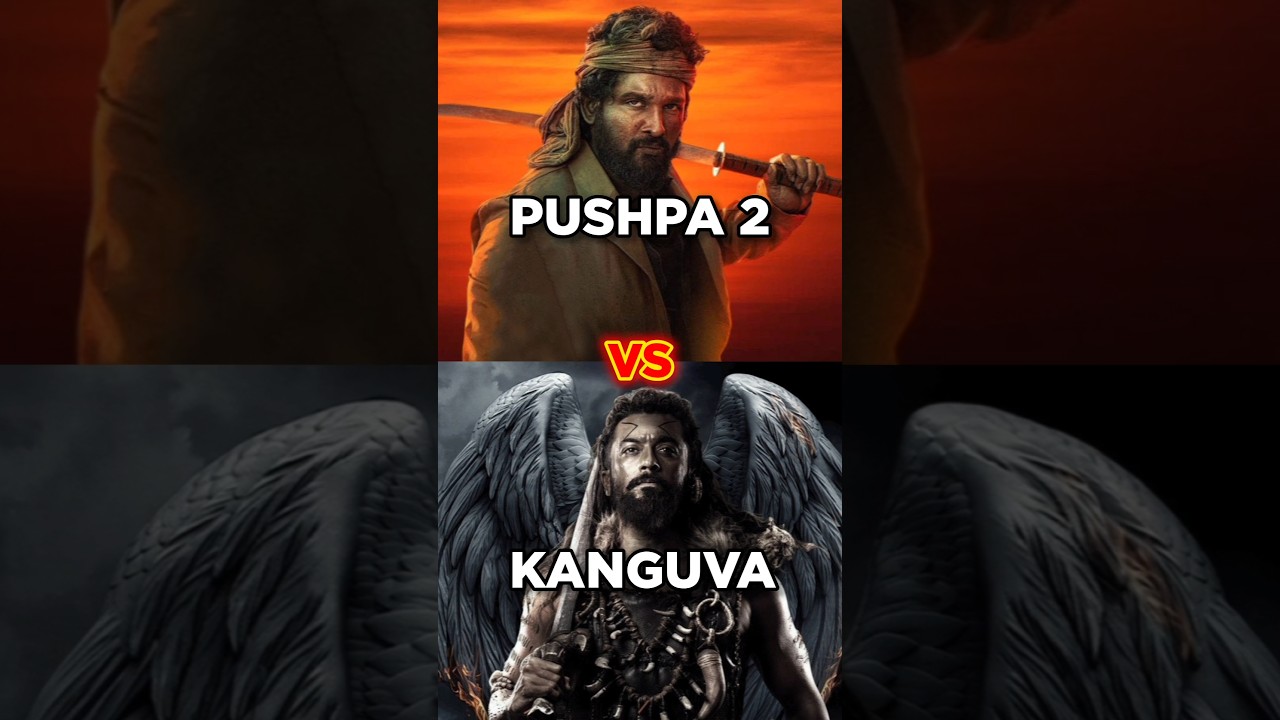 PUSHPA 2 vs KANGUVA Box Office Comparison 💥💥 #pushpa2 #alluarjun #pushpa2therule #kanguva #suriya