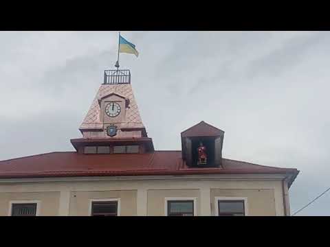 місто Броди площа Ринок бій годинника з жакмаром