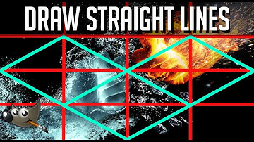 How to Draw Straight Lines in GIMP | Tutorial for Beginners