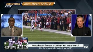 Undisputed | Skip & Shannon REACT to Broncos become first team to challenge pass interference call