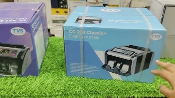 Complete Demo of #TVSE_CC_232 Currency Counting machine | Explained in Hindi #TVS Cash machine CC232