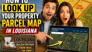 How to look up your property parcel map in Louisiana