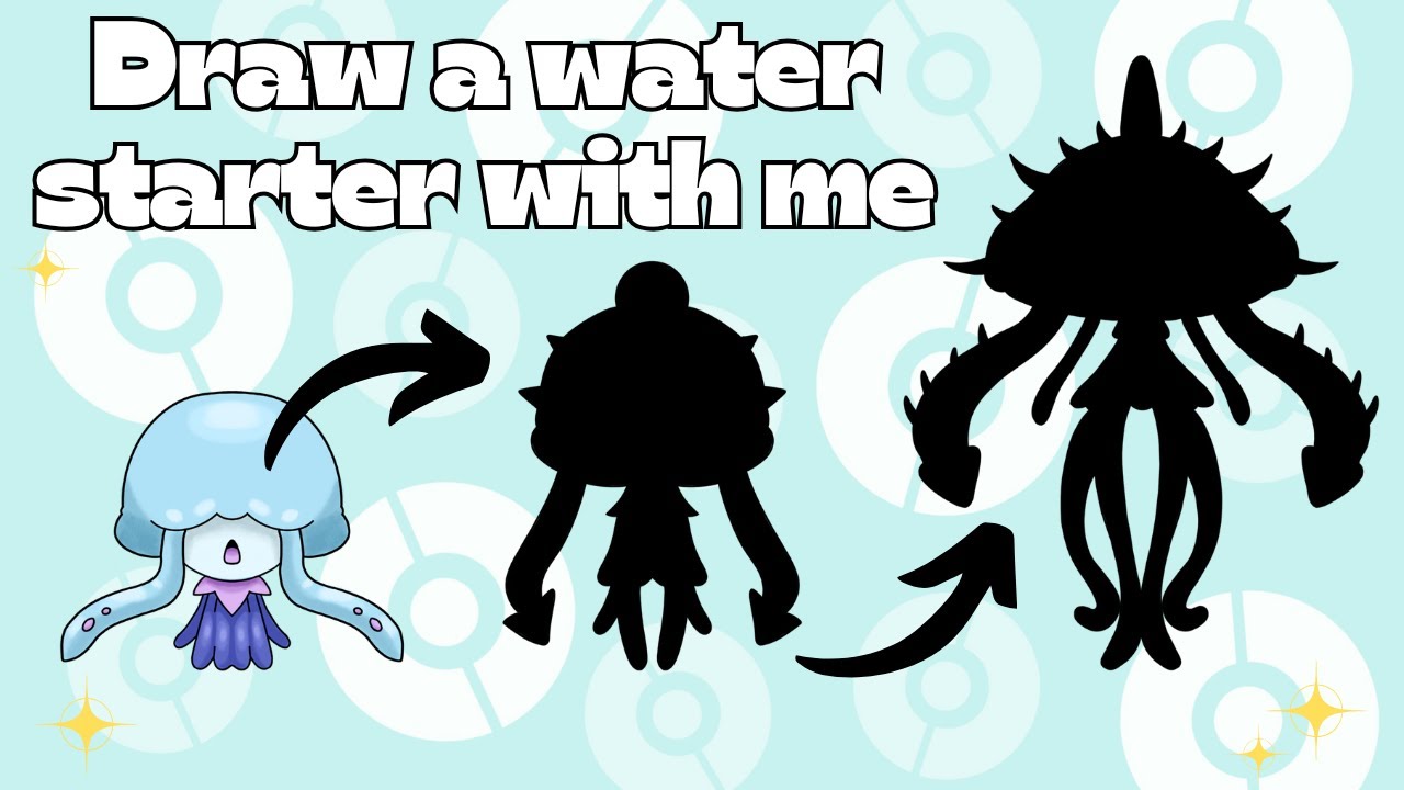 Designing a Water Starter Pokemon - YouTube