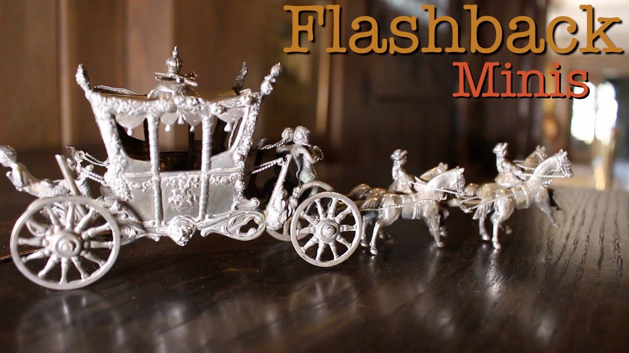 Flashback Minis: Silver Carriage with Horses - YouTube
