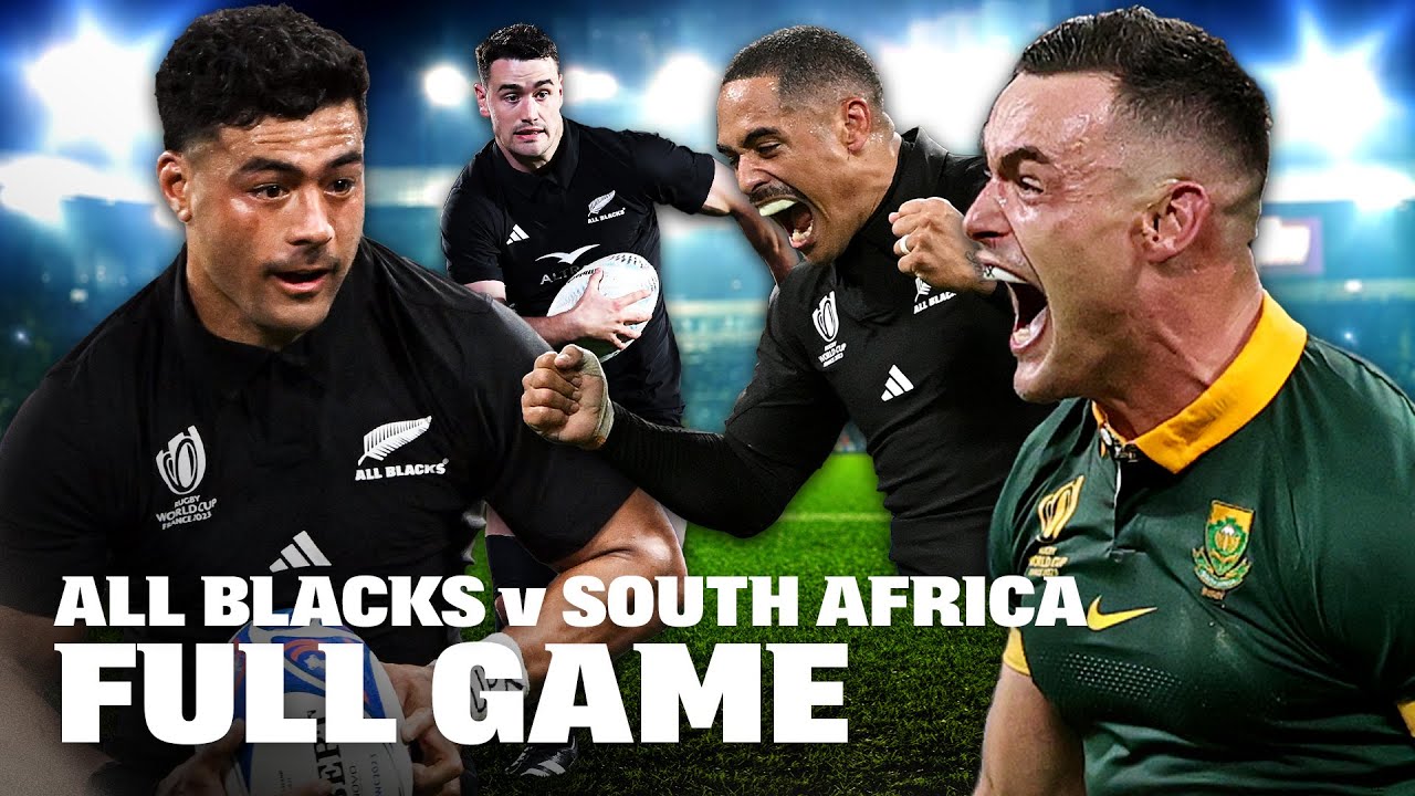 All Blacks v South Africa 2023 | FULL GAME