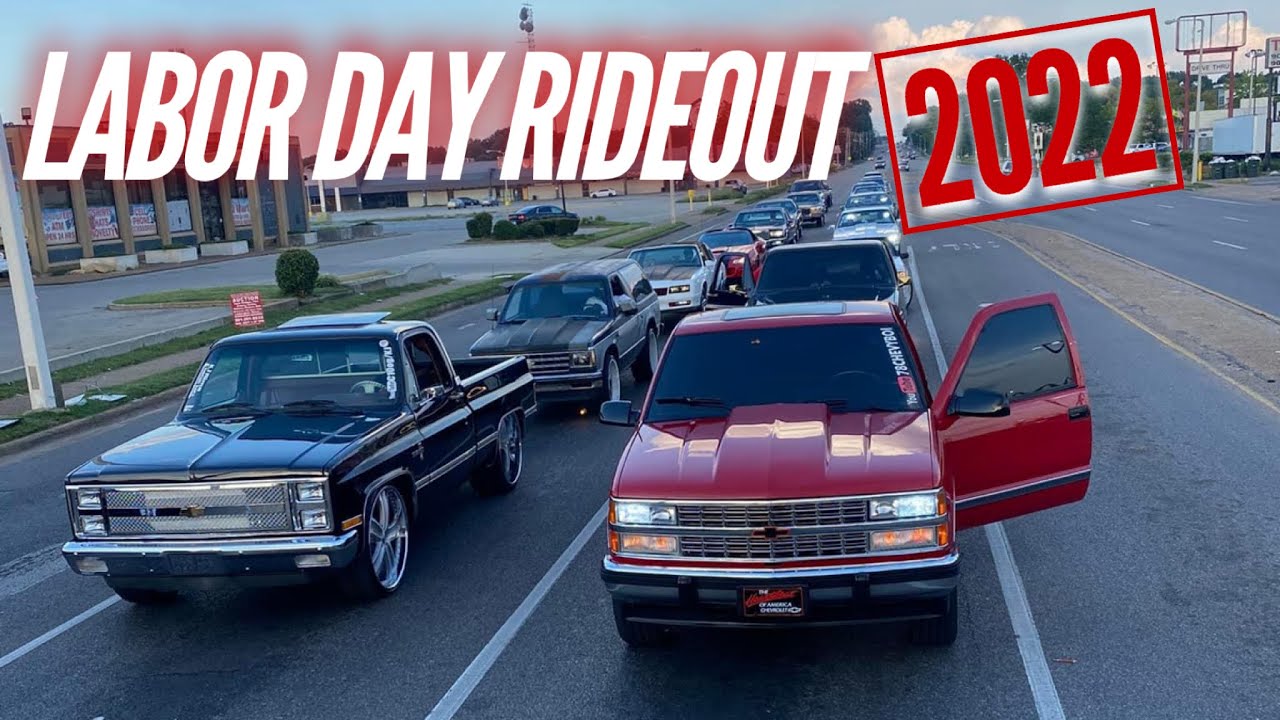 20 Old School Cars riding through Memphis Tn on Labor Day with Unity‼️