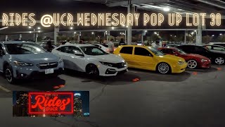 Rides @UCR Parking Lot 30 (10/5/22-Riverside, CA)