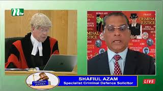Solicitor Shafiul Azam, Azam & Co. Solicitors- Host, Criminal Justice TV show 29062025 S3