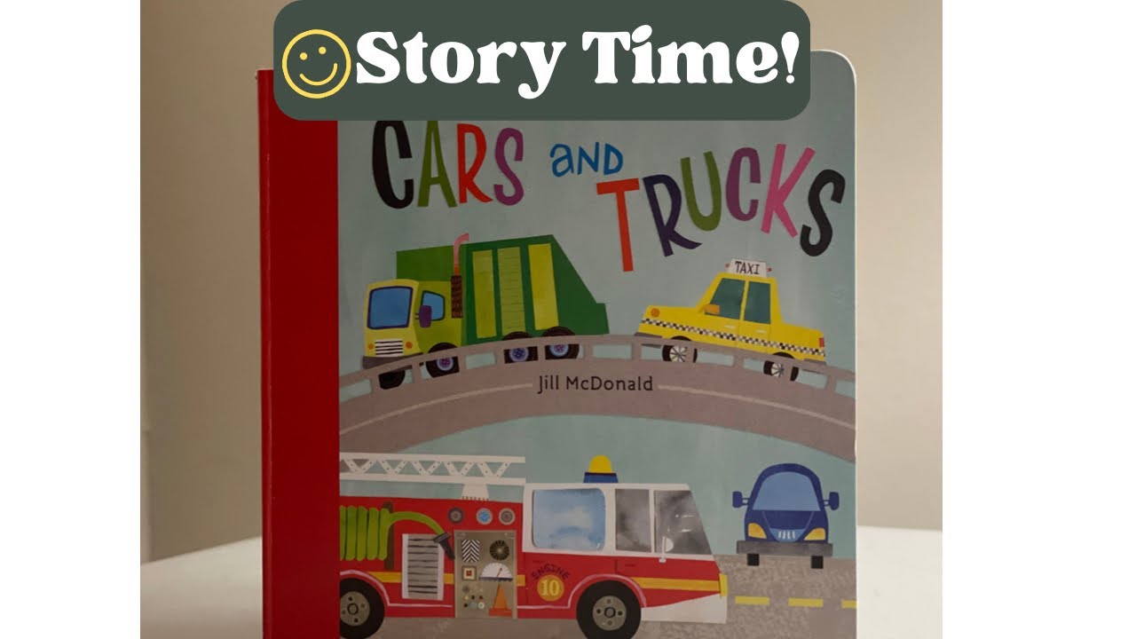 Cars and Trucks by Jill McDonald Read Along with Miss Danielle Reads