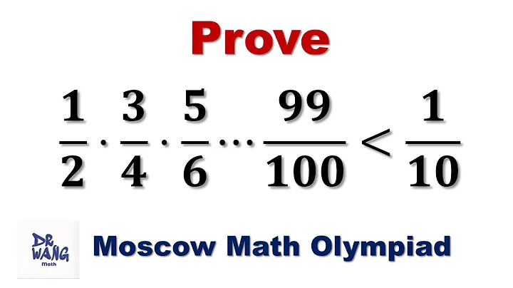 Prove inequality: simple trick solves it quickly | Moscow Math Olympiad question