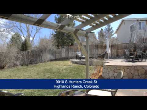 9010 Hunters Creek St, Highlands Ranch, CO home video tour
