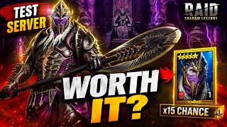 Varkos Multipliers Are HUGE! Varkos Headsplitter Test Server Gameplay &amp; Guide I RAID: Shadow Legends