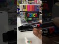 Trazos POSCA 17K Activating #posca #satisfying #caligrafia #lettering Satisfacción Activando relax