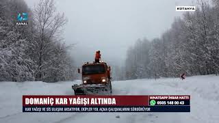 Domani̇ç Kar Yağişi Altinda